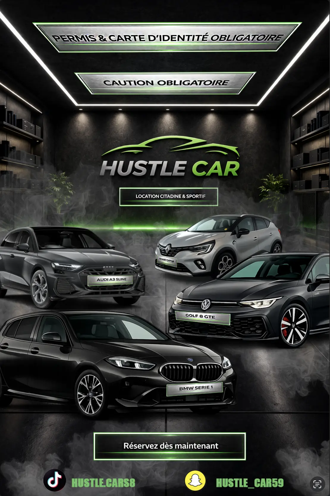 Réalisation Webvisio — Hustle Car